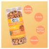 Blessfull Healing Organic Natural, Vegan Lemon Pepper & Garlic Roasted Whole Cashew Nuts Crunchy Kaju 500 Gram view 4