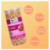 Blessfull Healing Organic Natural, Vegan Chilly Garlic Roasted Peanuts Crunchy Healthy Snacks 500 Gram view 3
