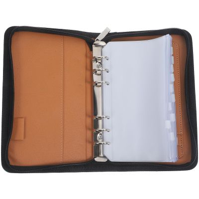 Travel Case for Purse Sturdy Pu Medicine Storage Box 6 Zipper Pouches Medicine Organizer