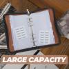 Travel Case for Purse Sturdy Pu Medicine Storage Box 6 Zipper Pouches Medicine Organizer view 4