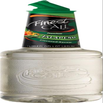 Finest Call Premium Jalapeo Flavored Syrup, 1 Liter Bottle (33.8 Fl Oz)
