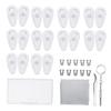 Outanaya Repair Tool Set 15mm Silicone Metal Nose Pads Screws Lens Cloth and Plastic Box for Quick Home Repairs view 1
