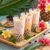 3 Flavors Popping Boba Pearls Bursting Tea Balls Drink & Dessert Topping Mango, Blueberry, Peach, Flavored Bubble Tea Pearls, (Mango, Blueberry, Peach, 1 Pound Pack of 3) view 3