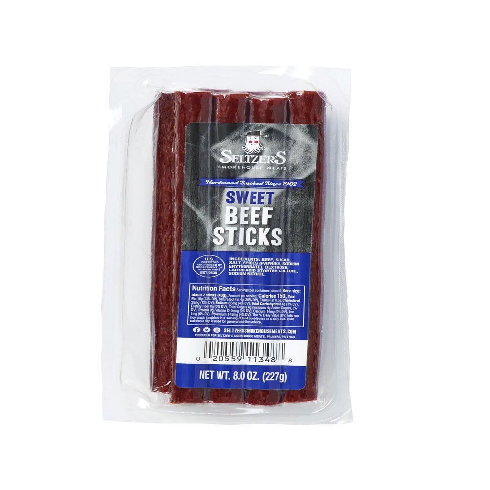 Seltzer's 8 oz. Sweet Flavored Beef Stick