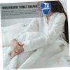 FOMIYES Cool Silk Diapers While Underwear Products Elderly Elastic Paales para Adultos Patient Reusable Washable, 80x70x1cm, Blue view 3