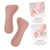 minkissy 1pair Leather High Heel Insoles Cushions for Women Moisture-Absorbing Foot Pads for Daily Use view 2