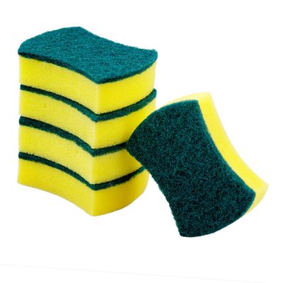 Outanaya 12pcs High-Density Cleaning Sponges for Kitchen Non-Scratch Dishwashing Sponge Cleaners Absorbent and Scouring Pads for Household Cleaning for Dishes and