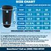 ABSOLUTE SUPPORT Above Knee Stump Shrinker, Amputee 20-30 mmHg Compression Socks - Black, X-Large, A520BL4 view 2