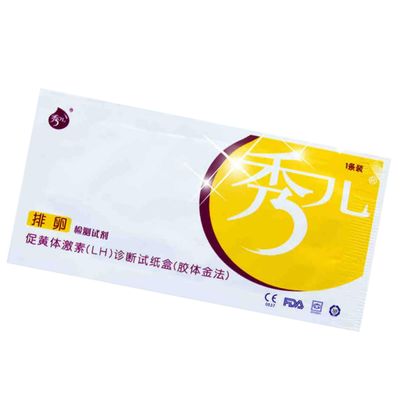FRCOLOR 10pcs Ovulation Test Strips Accurate Lh Test Strips for Women Easy to Use Ovulation Tools Lightweight and Portable for Home Travel