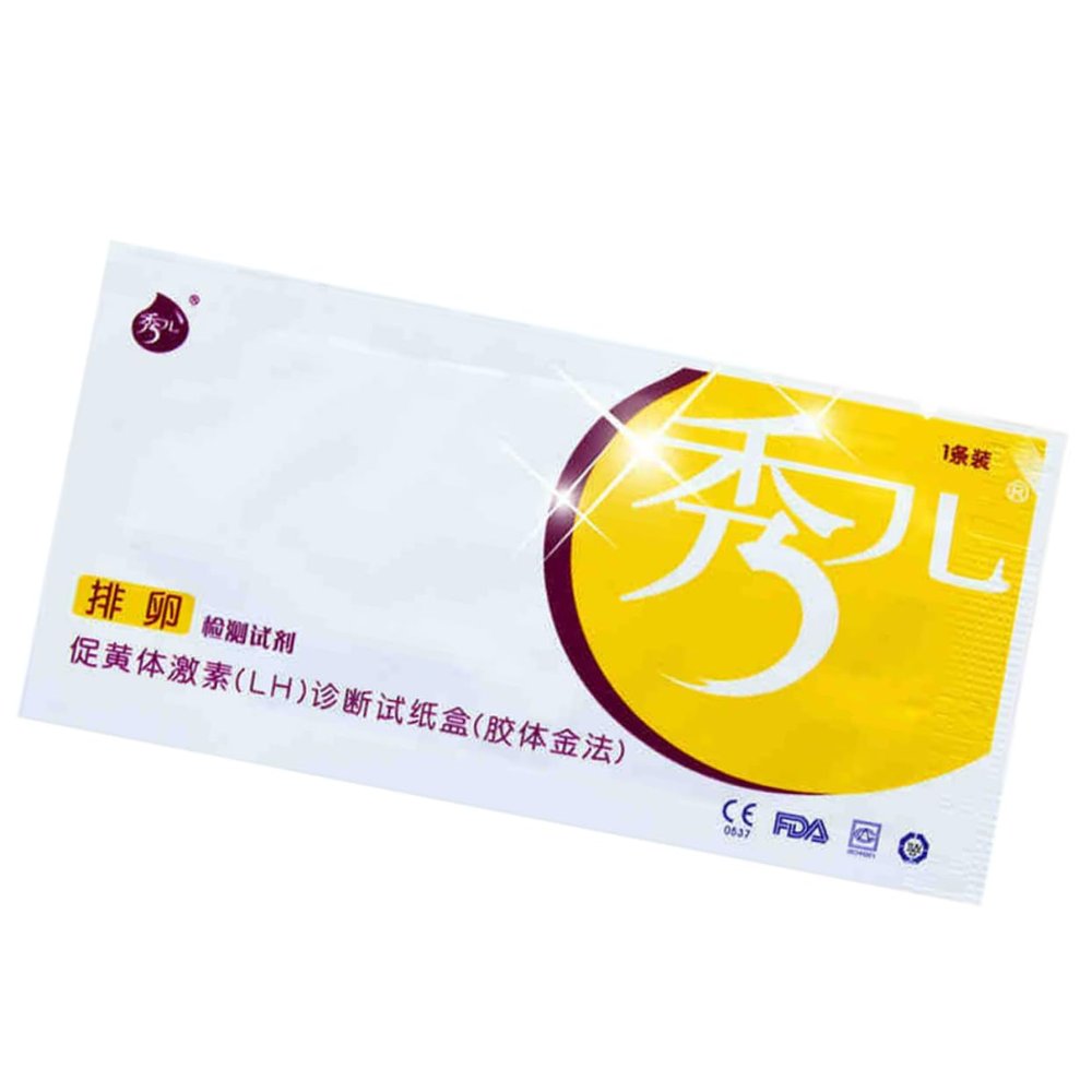 FRCOLOR 10pcs Ovulation Test Strips Accurate Lh Test Strips for Women Easy to Use Ovulation Tools Lightweight and Portable for Home Travel