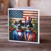 Caroline's Treasures All American Great Dane Greeting Cards Pack of 8 Blank Cards with Envelopes Whimsical A7 Size 5x7 Blank Note Cards view 2