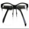 V.W.E. Men Premium Optical Frame Wide Large Head Reading Glasses Half Rim Metal - Clear Lens Reader DRM01 (Black, 1.50, x) view 1