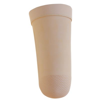 ABSOLUTE SUPPORT Above Knee Stump Shrinker, Amputee 20-30 mmHg Compression Socks - Beige, Large, A520BE3