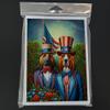 Caroline's Treasures All American Bloodhound Greeting Cards Pack of 8 Blank Cards with Envelopes Whimsical A7 Size 5x7 Blank Note Cards view 3