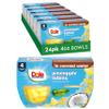 Dole Pineapple Tidbits in Coconut Water - Dole Fruit Bowls Snacks - 4 oz Fruit Bowls - 24 Pack view 1