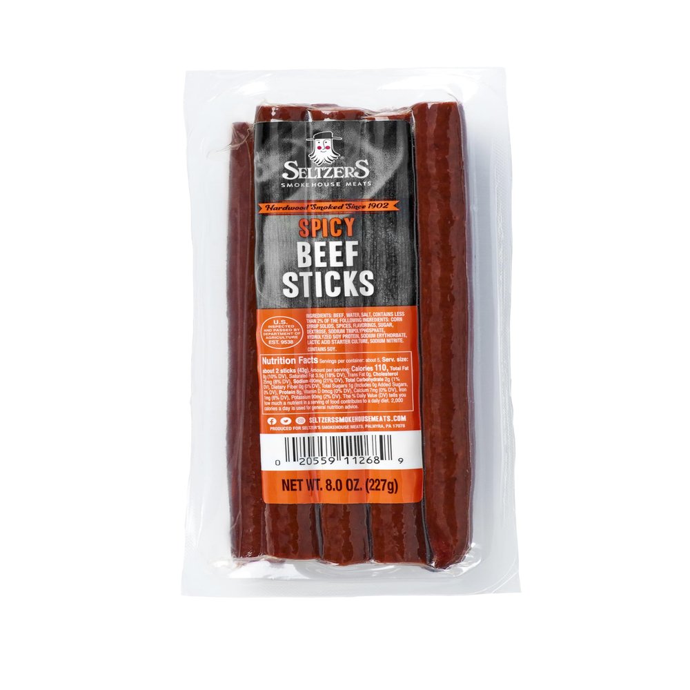 Seltzer's 8 oz. Spicy Beef Stick