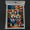 Caroline's Treasures All American Corgi Greeting Cards Pack of 8 Blank Cards with Envelopes Whimsical A7 Size 5x7 Blank Note Cards view 3