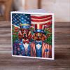 Caroline's Treasures All American Irish Setter Greeting Cards Pack of 8 Blank Cards with Envelopes Whimsical A7 Size 5x7 Blank Note Cards view 2