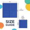 Party Solids Dark Blue Napkins Disposable Everyday 100 Pcs 2 Ply Dark Blue Cocktail Napkins Paper Everyday For Parties & Party Supplies view 3