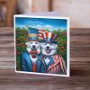 Caroline's Treasures All American Great Pyrenees Greeting Cards Pack of 8 Blank Cards with Envelopes Whimsical A7 Size 5x7 Blank Note Cards view 2