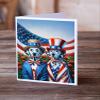 Caroline's Treasures All American Dalmatian Greeting Cards Pack of 8 Blank Cards with Envelopes Whimsical A7 Size 5x7 Blank Note Cards view 2