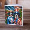 Caroline's Treasures All American Greater Swiss Mountain Dog Greeting Cards Pack of 8 Blank Cards with Envelopes Whimsical A7 Size 5x7 Blank Note Cards view 2