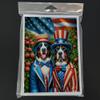 Caroline's Treasures All American Greater Swiss Mountain Dog Greeting Cards Pack of 8 Blank Cards with Envelopes Whimsical A7 Size 5x7 Blank Note Cards view 3