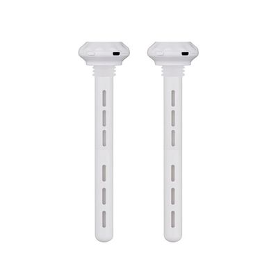 BudgetBundles US 2-4 Pcs Portable Mini Cool Mist Humidifier USB-Powered With Nightlight Travel (White,2 Pack)