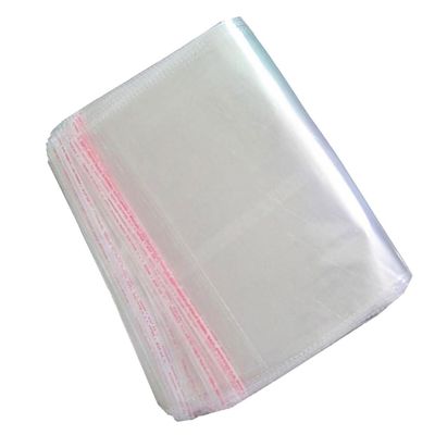 FRCOLOR 100pcs Self-sealing Plastic Bags Resealable Cellophane Bags for Clothing Treats and Packaging Opp Material Moisture Protection