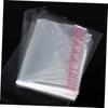 FRCOLOR 100pcs Self-sealing Plastic Bags Resealable Cellophane Bags for Clothing Treats and Packaging Opp Material Moisture Protection view 3