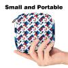 VTGHDEEQ Period Bag,Sanitary Napkin Storage Bag,Abstract South Korea Flag,Tampon Holder for Purse, B8oq2xredhha, Gv2o9bjurkiy view 2