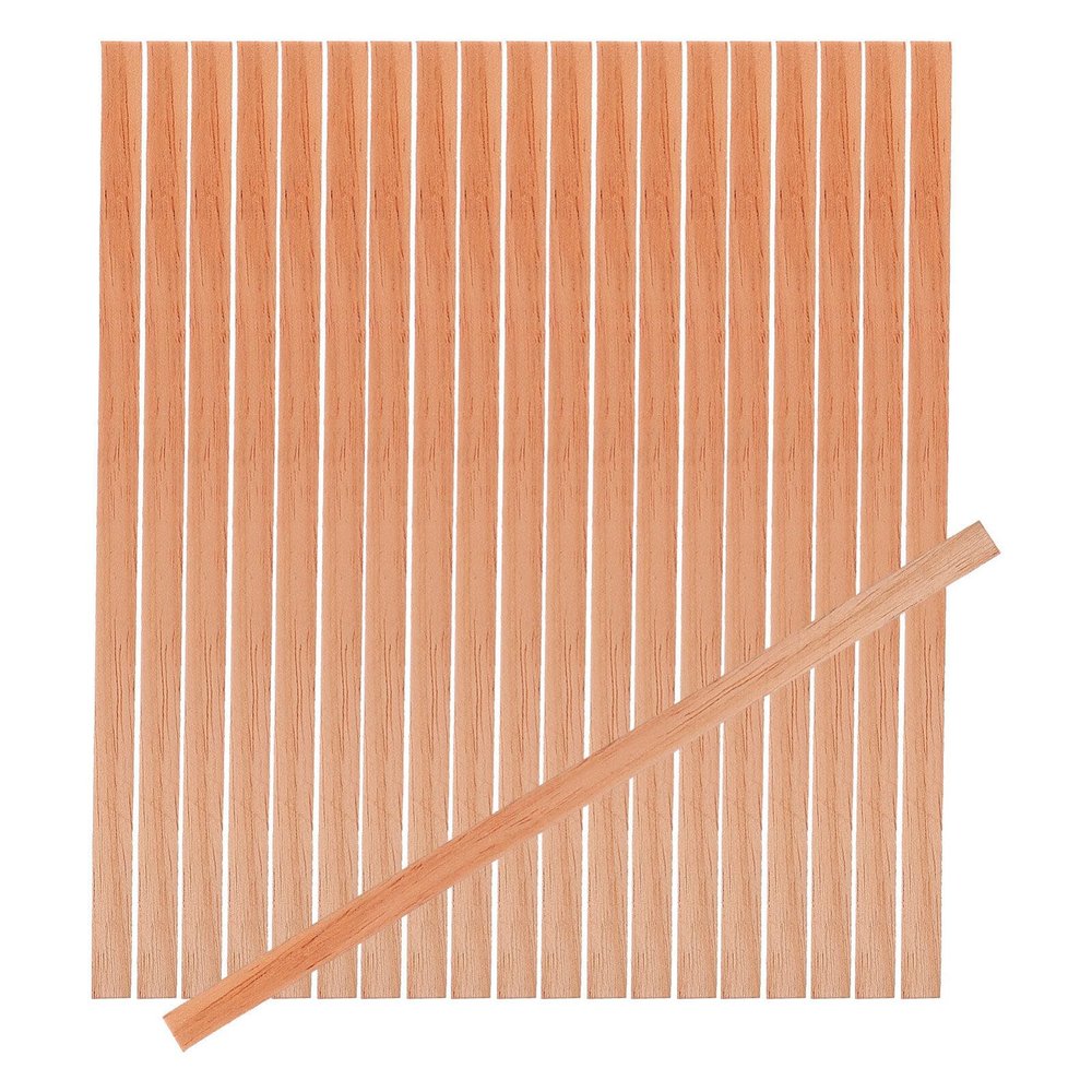 Baluue 20pcs Cedar Strips for Humidors Portable Cedar Chips for Enhancing Flavor Accessories for Enthusiasts Convenient and Practical Wooden Box