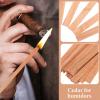 Baluue 20pcs Cedar Strips for Humidors Portable Cedar Chips for Enhancing Flavor Accessories for Enthusiasts Convenient and Practical Wooden Box view 2