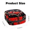 Period Bag,Sanitary Napkin Storage Bag,Art Heart Flower Love,Tampon Holder for Purse view 2