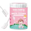 NineLife Basics Toddler Toothbrush, Baby Toothbrush, Training Baby Toothbrush with Covers, Oral Care Baby Toothbrush Safe and Sturdy, Infant Toothbrush Clean, Gum Cleaning Toothbrush for 8 9 10 Months Babies view 1