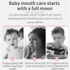 NineLife Basics Toddler Toothbrush, Baby Toothbrush, Training Baby Toothbrush with Covers, Oral Care Baby Toothbrush Safe and Sturdy, Infant Toothbrush Clean, Gum Cleaning Toothbrush for 8 9 10 Months Babies view 4