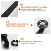 15in Handrails for Indoor Stairs, Stainless Steel Shower Handle Wall Mount Oil Rubbed Black Grab Bar Handle for Elderly, Pregnant, Children, Handicap Senior view 4