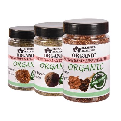 Blessfull Healing Organic Powder Spice Combo Pack of 3 Combo #26