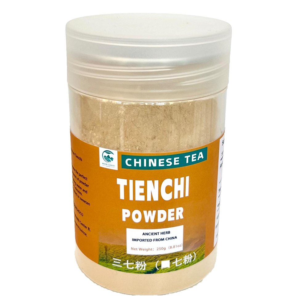 MOORCHOCO  Tienchi Ginseng Powder, 100% Pure Pseudoginseng Notoginseng, 8.81 oz, 120 Mesh
