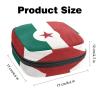 VTGHDEEQ Sanitary Napkin Storage Bag,Period Bag,Pad Bag,Flag Pattern,Period Pouch view 3