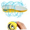 FOMIYES Sports Shoe Pads Cushion Insole Arch Support Insole Foot Alignment Insert Massage Insert Boot Heel Replacement for Hair Absorbent Insole Sneaker Insole Men and Women So Soft, Medium view 4