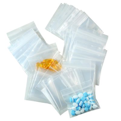 250 Packs Pill Pouch Bags 6 mil 3x2.75'', Bpa Free Travel Medicine Organizer, Pill Organizer Multi-Purpose Clear Small Portable, Pill Case for Purse, Pill Pockets for Meds, Storage, Packaging & Travel