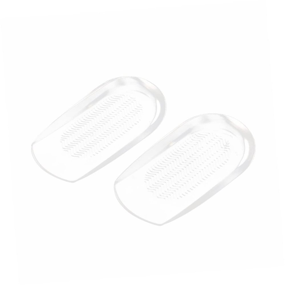 FOMIYES Gel Shoes Insert High Heel Shoes Inserts Foot Care Insoles Half Insoles Heel Cups, 22R13S24EFE