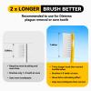 COCOBURI Huge Head Toothbrush Hard Toothbrushes for Adults Hard&Firm Toothbrush Bristles BPA Free Oral Care 4 Packs view 3