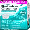 Weiss Naturals Retainer Cleaner Tablets, Invisalign Cleaner, Remove Stains, Odors & Plaque, PERSULFATE FREE Night Guard & Denture Cleaner 4-Month Supply, 120 Mint Scented Tablets view 1
