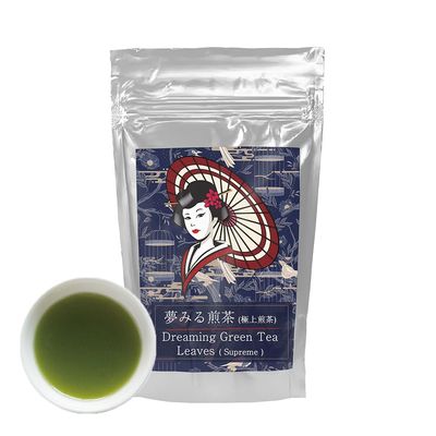 100g "Dreaming Ryokucha" (Premium) Yamecha Yame tea Sencha Japanese Green Tea Loose Leaves
