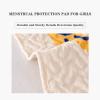 SHEKAKO Cute Period Pad, Washable Mattress Protector, Reusable Bed Sheet Pads for Incontinence, Bed Underpads Protector for Elderly, Kids, Women, Pets (Not Waterproof-C, 27.6*39.4inch/70*100cm) view 3