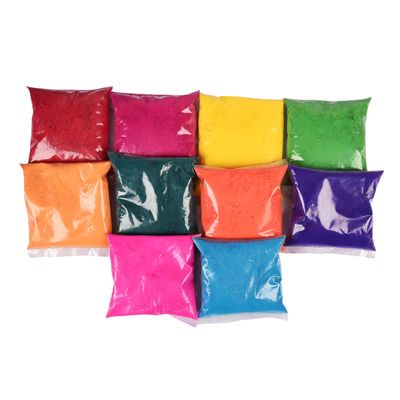 Blessfull Healing Spiritual World Herbal Gulal Powder Assorted Organic Colors Holi Celebration Holi Gift 100 Gram Pack of 25