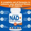 2200mg Liposomal NAD+ Supplement,NAD Supplement for Cellular Energy, Aging Defese,180 Capsules view 3