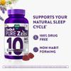 ZzzQuil Pure Zzzs Advanced Melatonin Gummies, Sleep Aid with Chamomile & Lavender for Adults Berry Flavored, 100 Count view 3